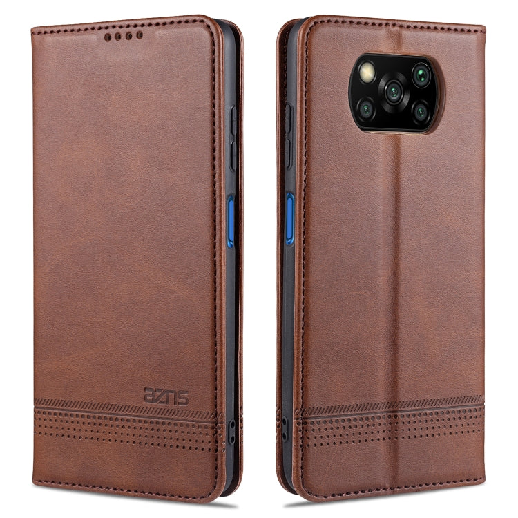 Custodia portafoglio in pelle per Xiaomi Redmi Note 9 e Redmi 10X