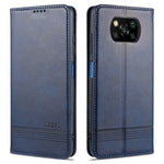 Custodia portafoglio in pelle per Xiaomi Redmi Note 9 e Redmi 10X