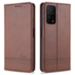 Custodia portafoglio in pelle con slot carte per Xiaomi Mi 10T 5G