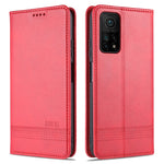 Custodia portafoglio in pelle con slot carte per Xiaomi Mi 10T 5G