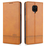 Custodia portafoglio in pelle con slot carte per Xiaomi Mi 10T 5G