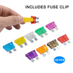Set di fusibili per auto WUPP ZH-1094B1 120 PZ 2A-35A, ZH-1094B1 120pcs/set