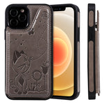 Custodia protettiva Cat Bee per iPhone 12 e 12 Pro