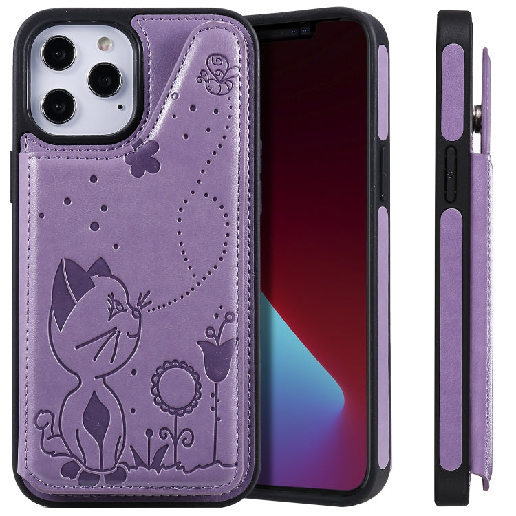 Custodia protettiva Cat Bee per iPhone 12 e 12 Pro