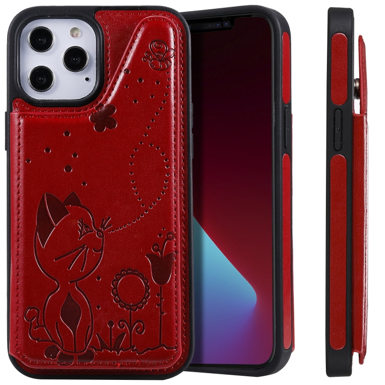 Custodia protettiva Cat Bee per iPhone 12 e 12 Pro