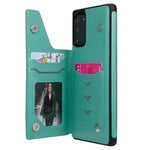 Custodia portafoglio antiurto con slot carte per smartphone