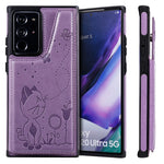 Custodia portafoglio antiurto con slot carte per smartphone