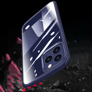 Custodia protettiva in vetro per iPhone 12