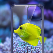 Custodia protettiva in vetro per iPhone 12