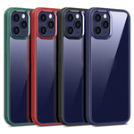Custodia protettiva in vetro e plastica per iPhone 12 mini, 12, 1