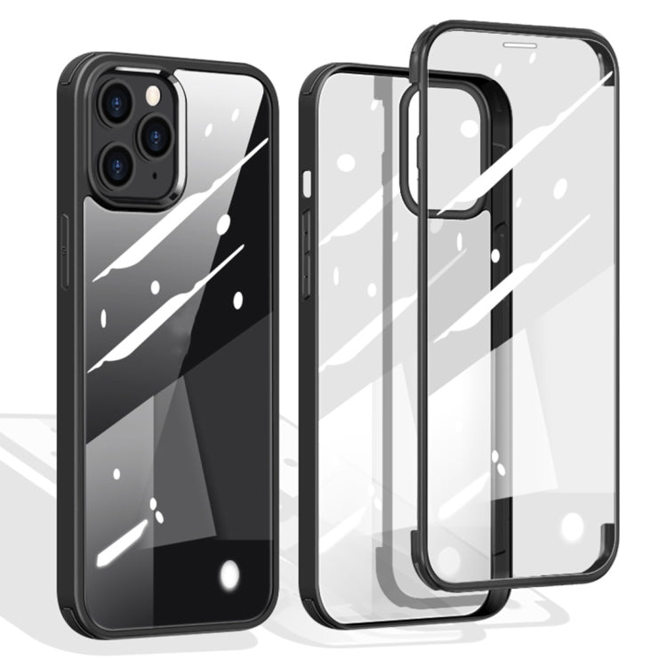 Custodia protettiva in vetro per iPhone 12