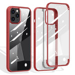 Custodia protettiva in vetro e plastica per iPhone 12 mini, 12, 1