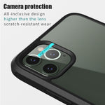 Custodia protettiva in vetro per iPhone 11, 11 Pro, 11 Pro Max