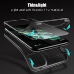 Custodia protettiva in vetro per iPhone 11, 11 Pro, 11 Pro Max