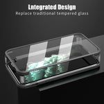 Custodia protettiva in vetro per iPhone 11, 11 Pro, 11 Pro Max