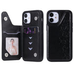 Custodia portafoglio con slot carte per iPhone 12 mini