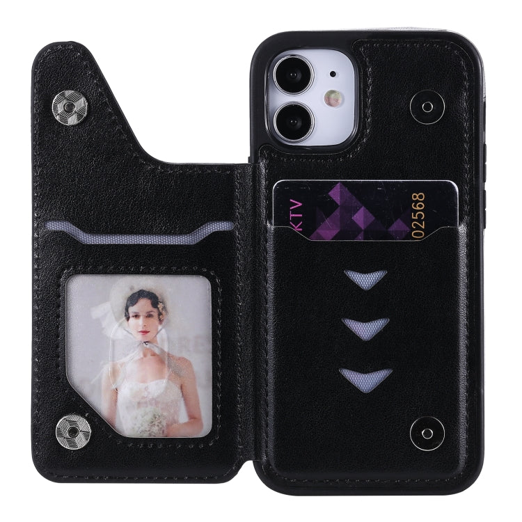 Custodia portafoglio con slot carte per iPhone 12 mini