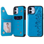 Custodia portafoglio con slot carte per iPhone 12 mini