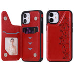 Custodia portafoglio con slot carte per iPhone 12 mini