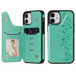 Custodia portafoglio con slot carte per iPhone 12 mini