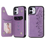 Custodia portafoglio con slot carte per iPhone 12 mini