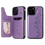 Custodia portafoglio con slot carte per iPhone 12 mini
