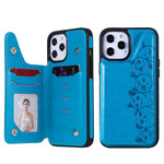 Custodia portafoglio con slot carte per iPhone 12 mini