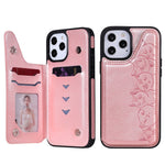 Custodia portafoglio con slot carte per iPhone 12 mini