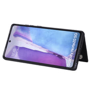 Custodia portafoglio con motivo gatti per Samsung Galaxy Note20
