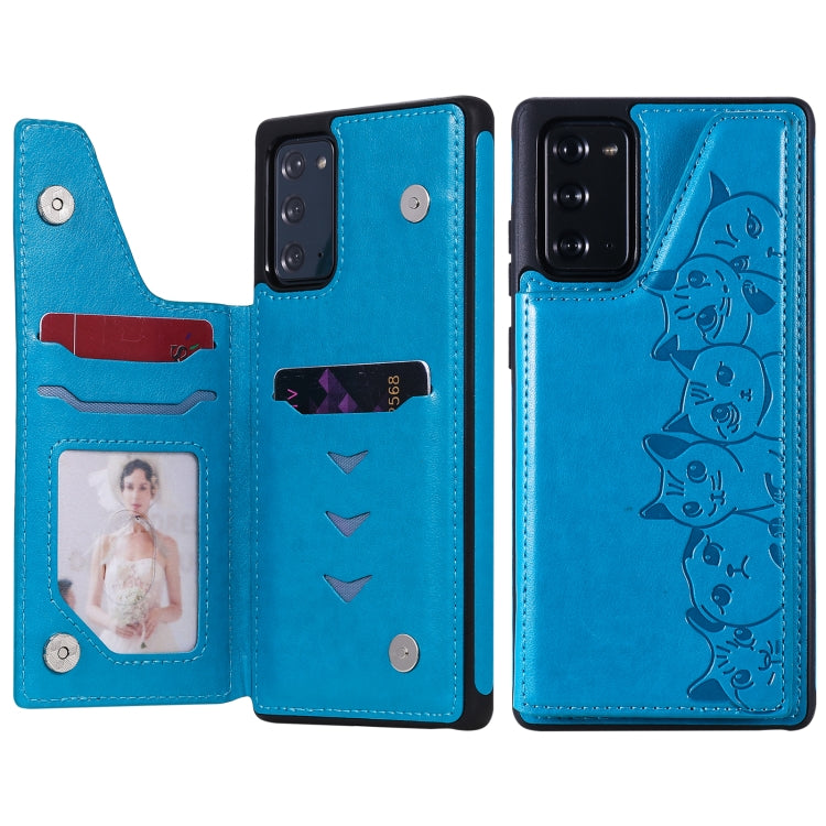 Custodia portafoglio Samsung Galaxy Note20 motivo gatti