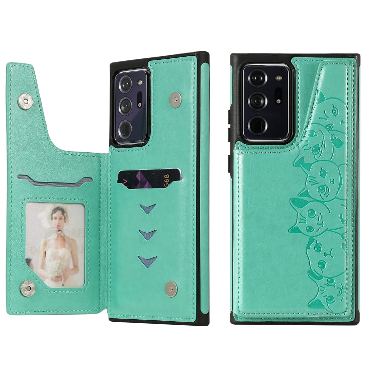 Custodia portafoglio Samsung Galaxy Note20 motivo gatti
