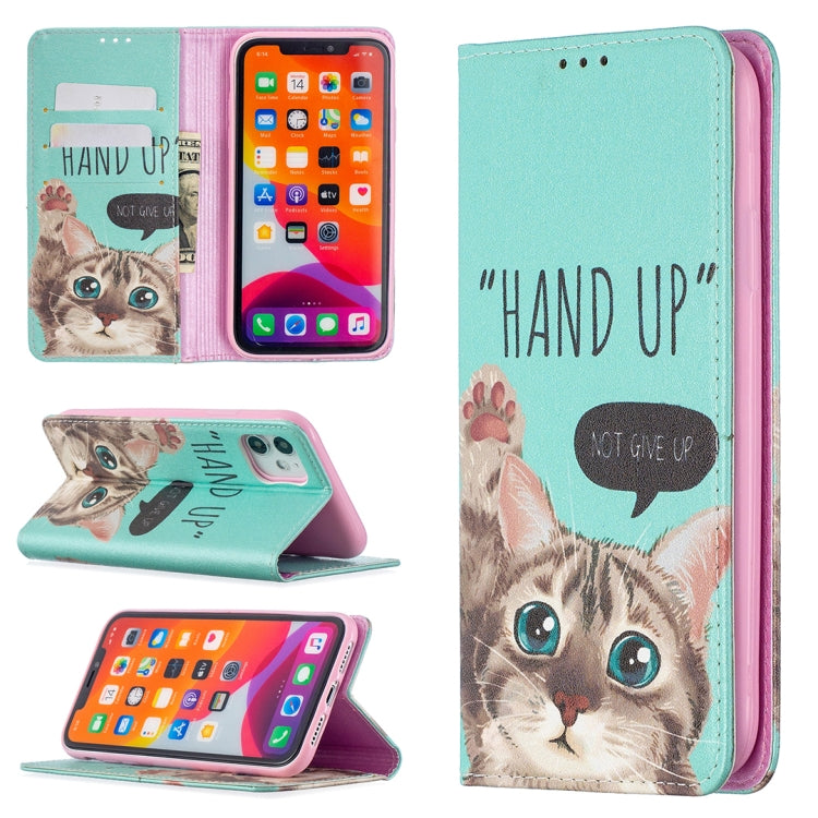 Custodia portafoglio in pelle PU con slot carte per iPhone 11