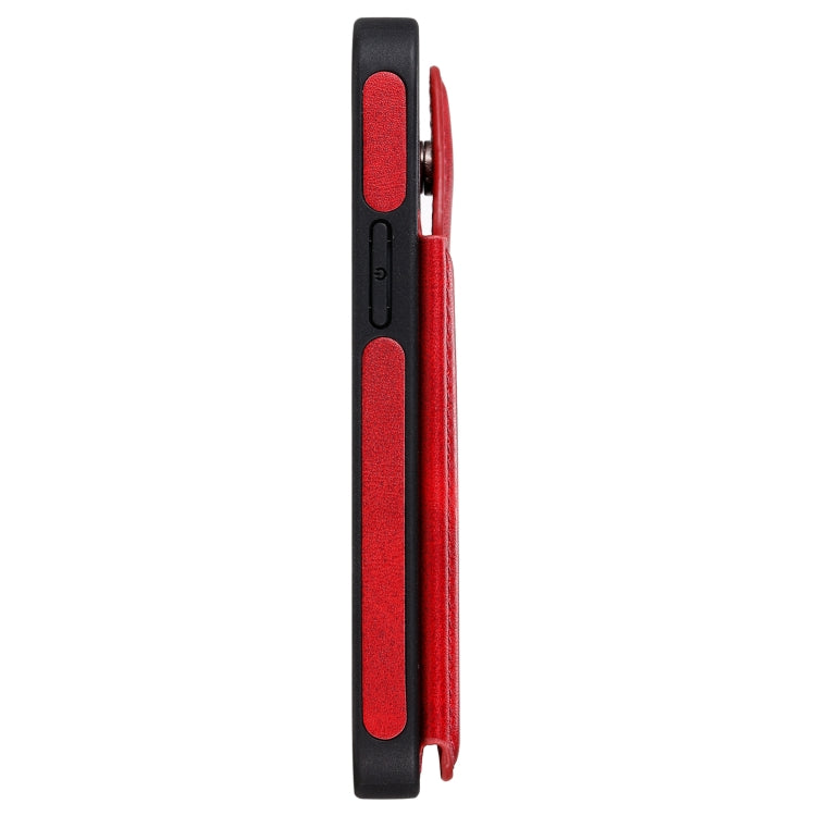 Custodia portafoglio in vitello con slot carte per iPhone 12 mini