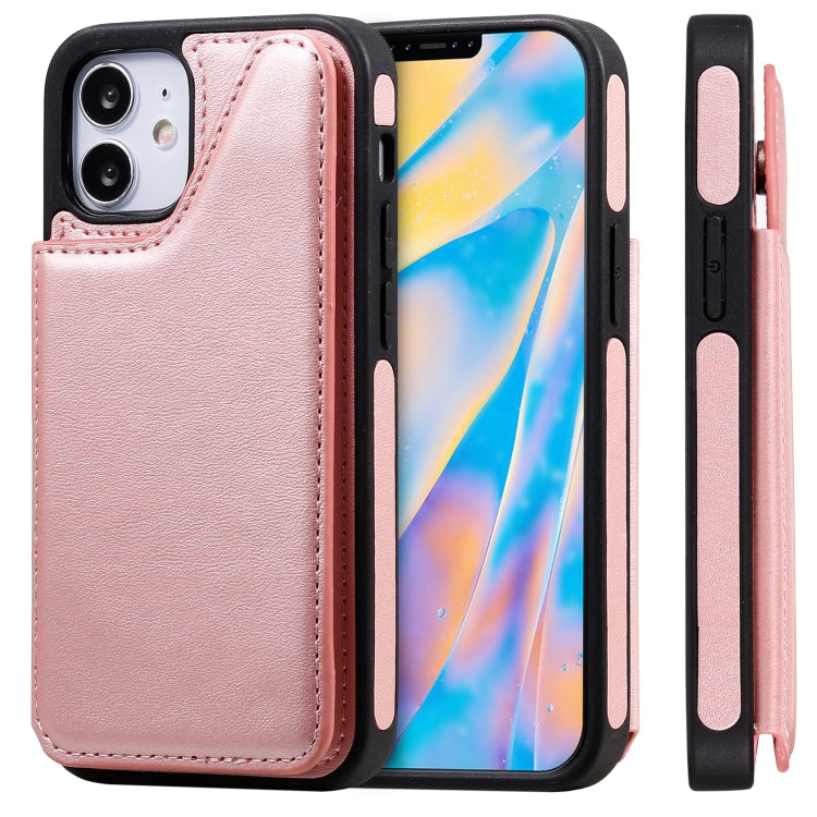 Custodia portafoglio in vitello con slot carte per iPhone 12 mini