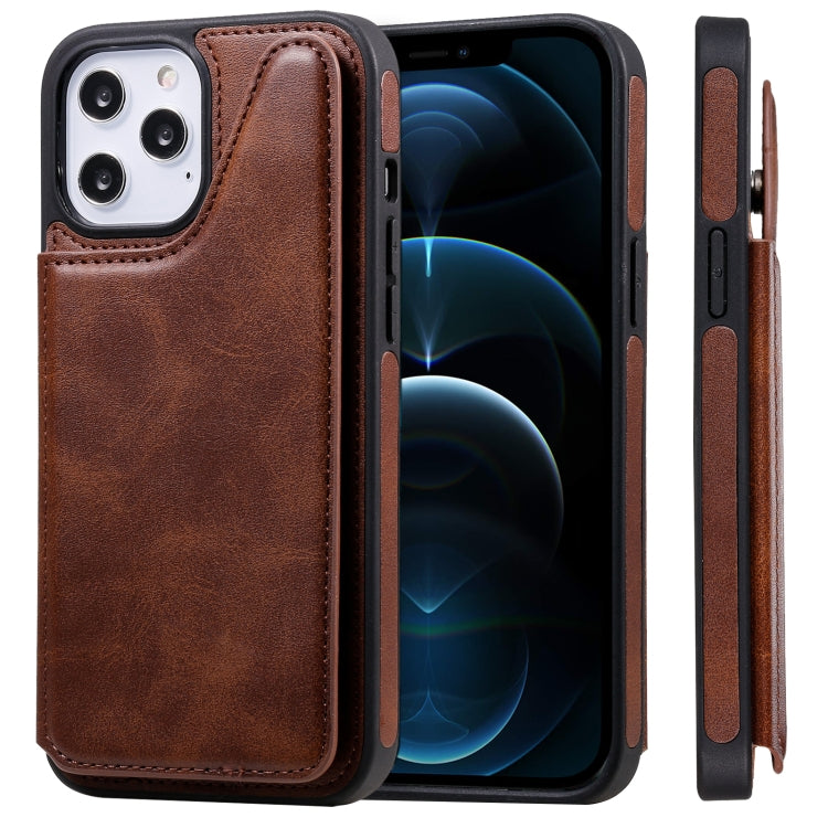 Custodia portafoglio in vitello con slot carte per iPhone 12 mini
