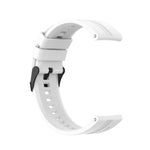 Per cinturino di ricambio in silicone Huawei Watch GT 2 Pro con fibbia in acciaio nero