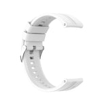Cinturino di ricambio in silicone con fibbia in acciaio argentato, For Xiaomi Watch Color Sport