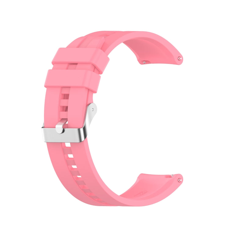 Cinturino di ricambio in silicone con fibbia in acciaio argentato, For Xiaomi Watch Color Sport