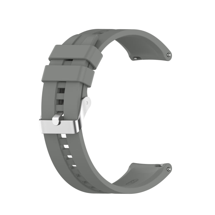 Cinturino di ricambio in silicone con fibbia in acciaio argentato, For Xiaomi Watch Color Sport