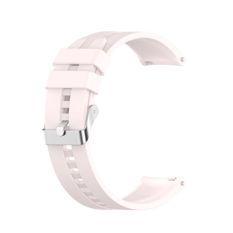 Cinturino di ricambio in silicone con fibbia in acciaio argentato, For Xiaomi Watch Color Sport