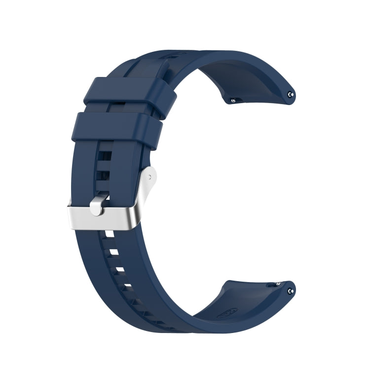 Cinturino di ricambio in silicone con fibbia in acciaio argentato, For Xiaomi Watch Color Sport