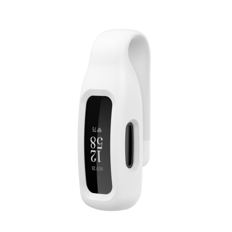Per Fitbit Inspire 2 Cover protettiva in silicone con clip in lamiera d'acciaio, For Fitbit Inspire 2