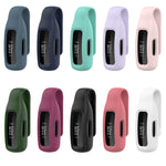 Per Fitbit Inspire 2 Cover protettiva in silicone con clip in lamiera d'acciaio, For Fitbit Inspire 2