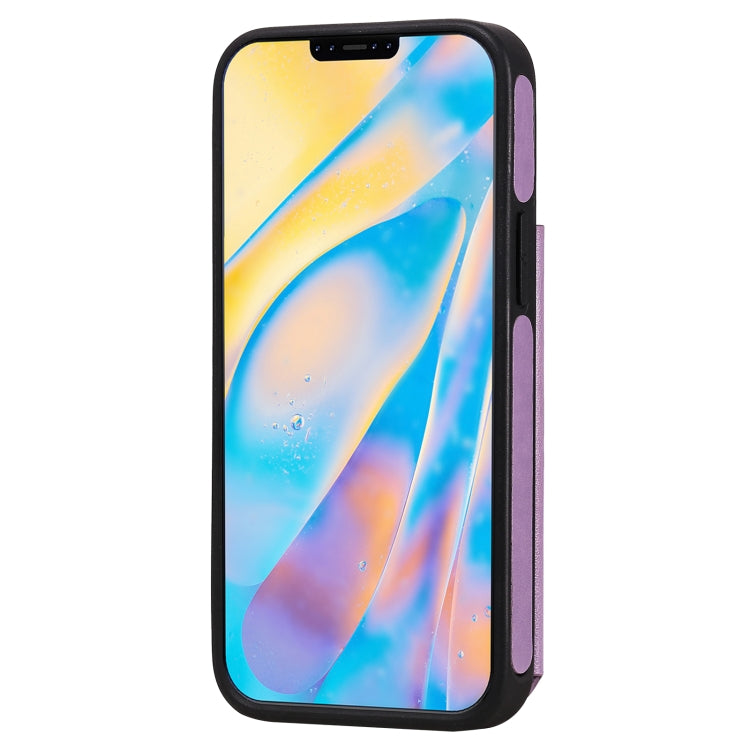 Custodia portafoglio con motivo farfalla per iPhone 12 mini