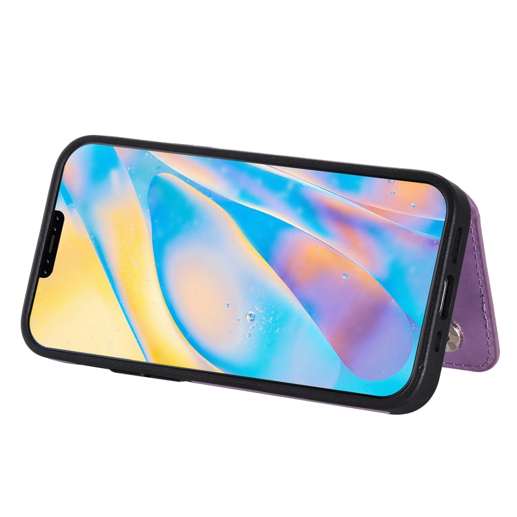 Custodia portafoglio con motivo farfalla per iPhone 12 mini