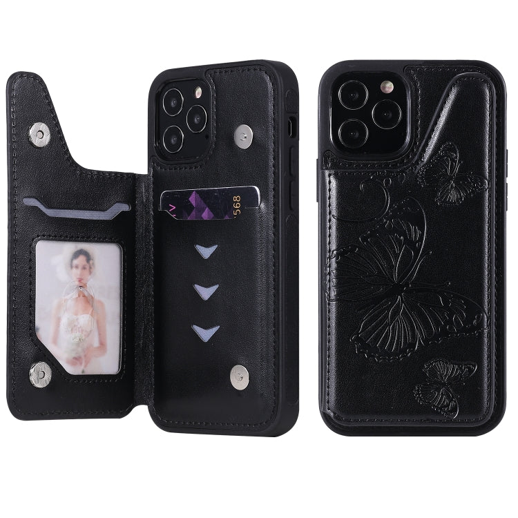 Custodia portafoglio con motivo farfalla per iPhone 12 mini