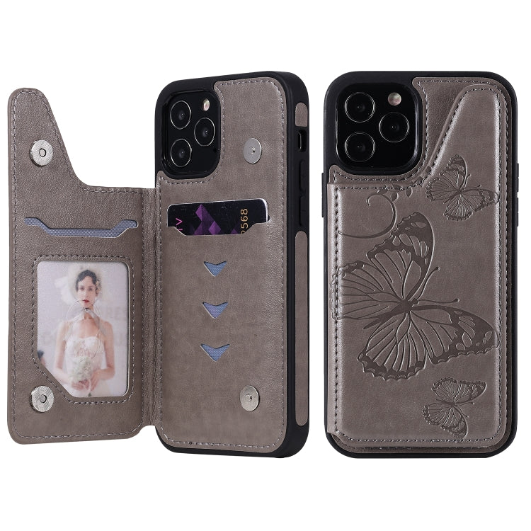 Custodia portafoglio con motivo farfalla per iPhone 12 mini