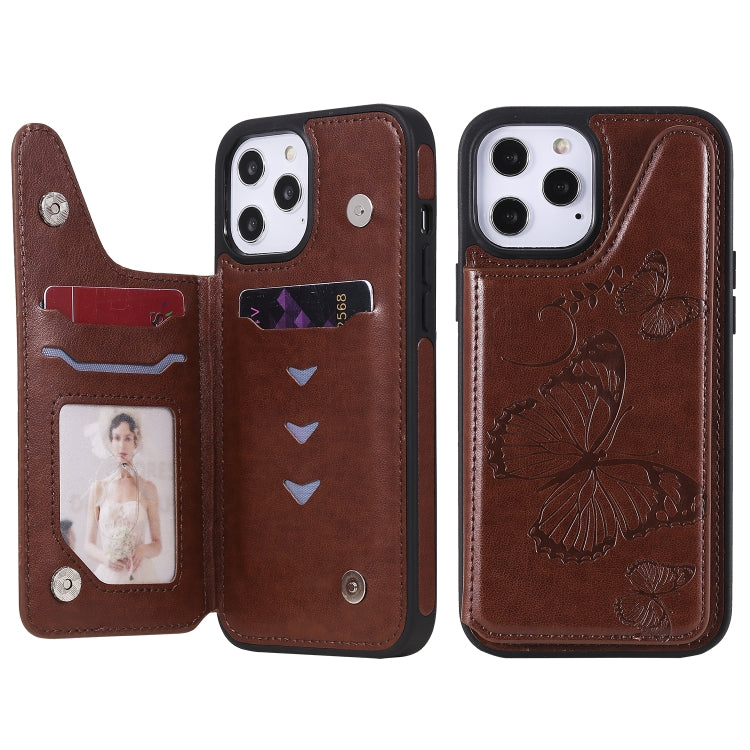 Custodia portafoglio con motivo farfalla per iPhone 12 mini