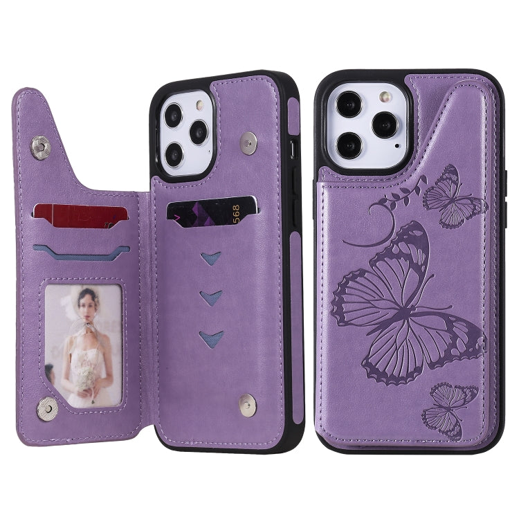 Custodia portafoglio con motivo farfalla per iPhone 12 mini