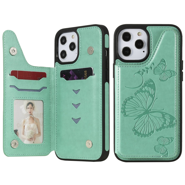 Custodia portafoglio con motivo farfalla per iPhone 12 mini